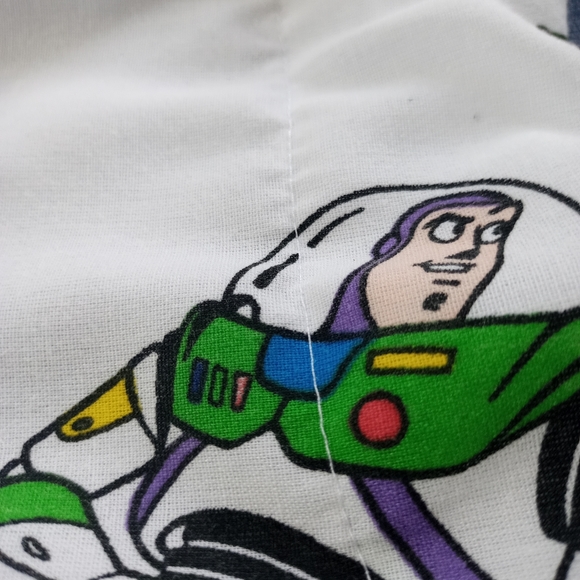 Vintage 1995 Toy Story Woody Buzz Lightyear Custom Reworked Bennygonia Shorts - Picture 3 of 6